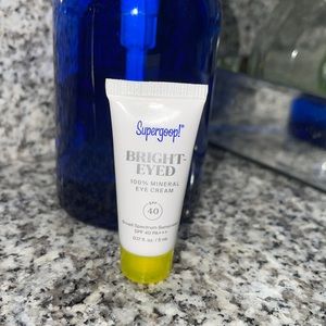 Supergoop! Bright-Eyed 100% Mineral Eye Cream SPF40 PA +++ .17 oz